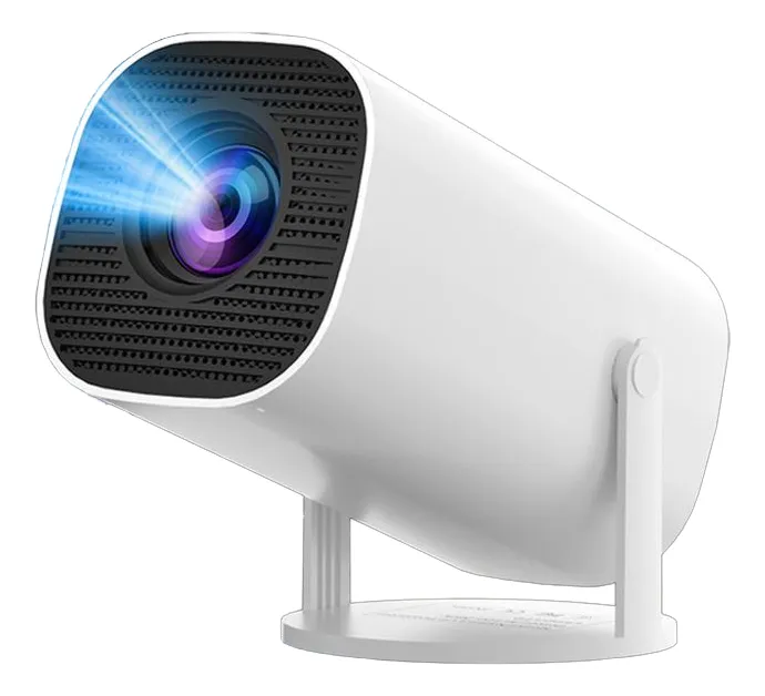 Projetor Smart 4K Portátil Wi-Fi Bluetooth | Cinema em Casa 180°