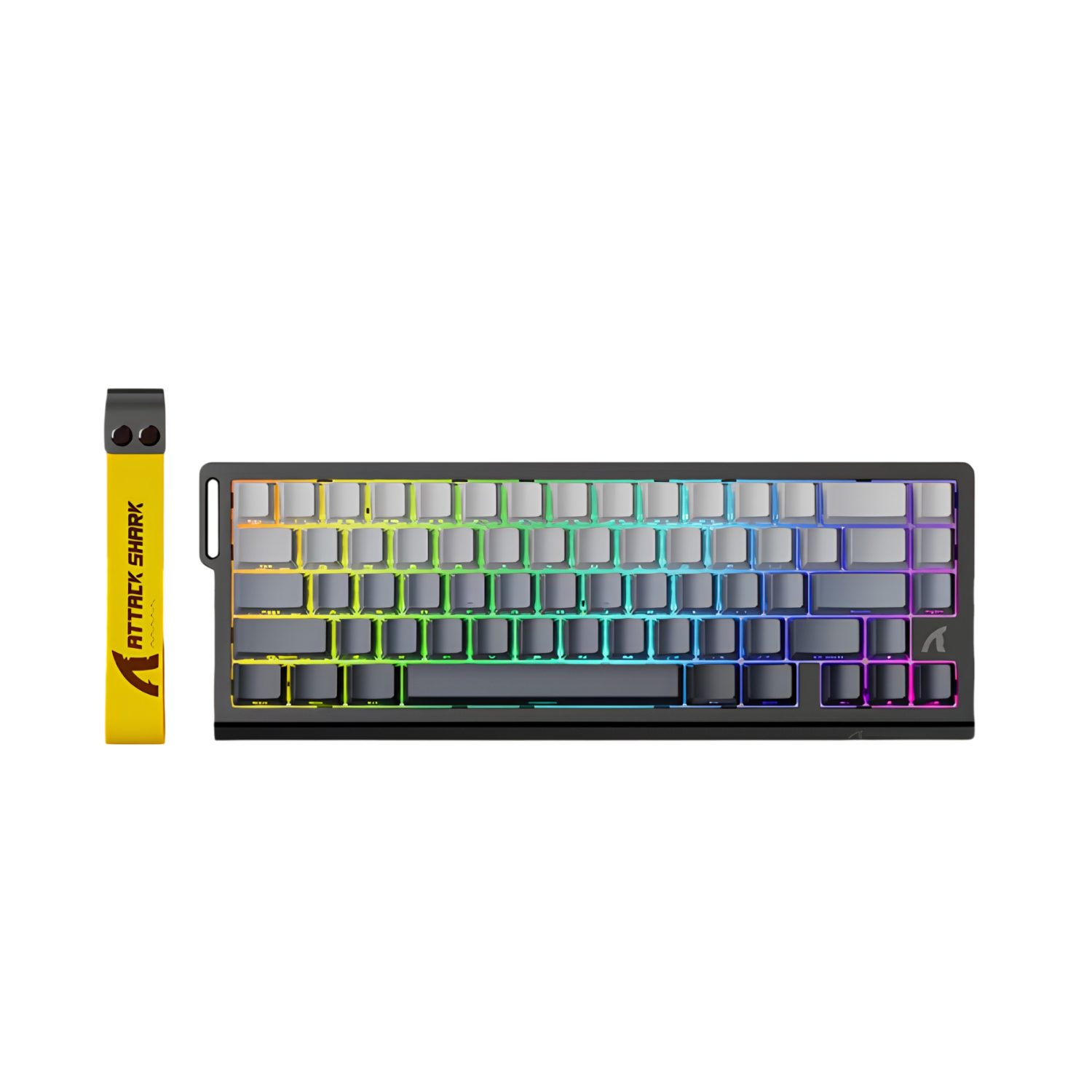 Teclado Magnético Attack Shark X68HE 8KHz Hall Effect Ultra Responsivo para FPS